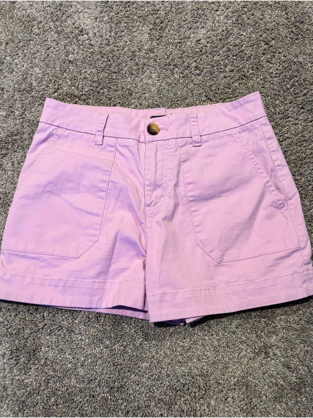 Vineyard Vines Light Pink Utility Cotton Shorts